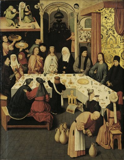 Las bodas de Caná de Hieronymus Bosch